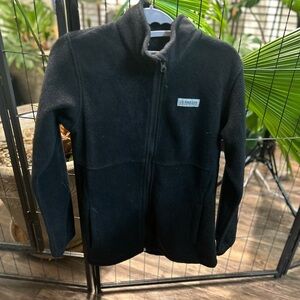 Magellan Outdoors Black Full-Zip Fleece Jacket